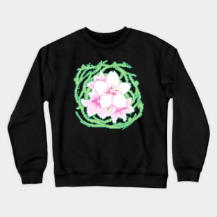 Cherry Blossom pixel art Crewneck Sweatshirt